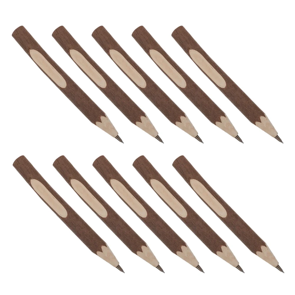 

10 Pcs Wooden Pencil Short Pencils for Kids Small Erasable Long Log Students Drawing Sketching