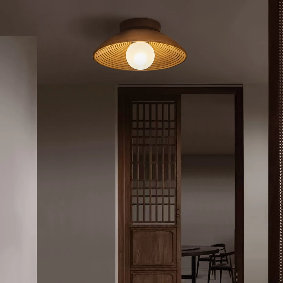 

Chinese Zen style ceiling lamp, Japanese homestay porch lamp, balcony lamp, corridor lamp, entrance lamp