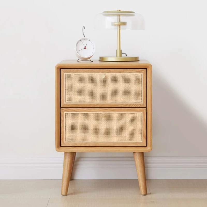 

Modular Modern Nightstands Bedroom Japanese Nightstands Minimalist Rattan Living Room Archivadores Bedroom Furniture YN50NS
