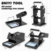 Soldering Iron Stand Electric Soldering Iron Stand High Quality Metal Durable Solder Wire Stand Support With Cleaning Sponge 1