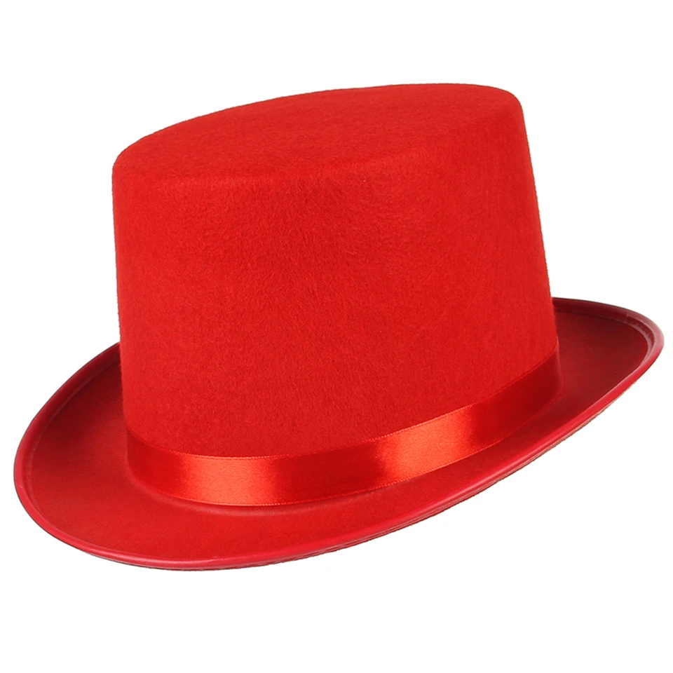 Classic Black Felt Derby Bowler Hat - Vintage Style Costume Hat For Parties & Dress Up, One Size Fits Most