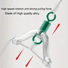 30pcs Fishing PVC Anti-Tangle 8-Shaped Swivel Connectors, Fishing Line Splitter for Secure Rigging 3