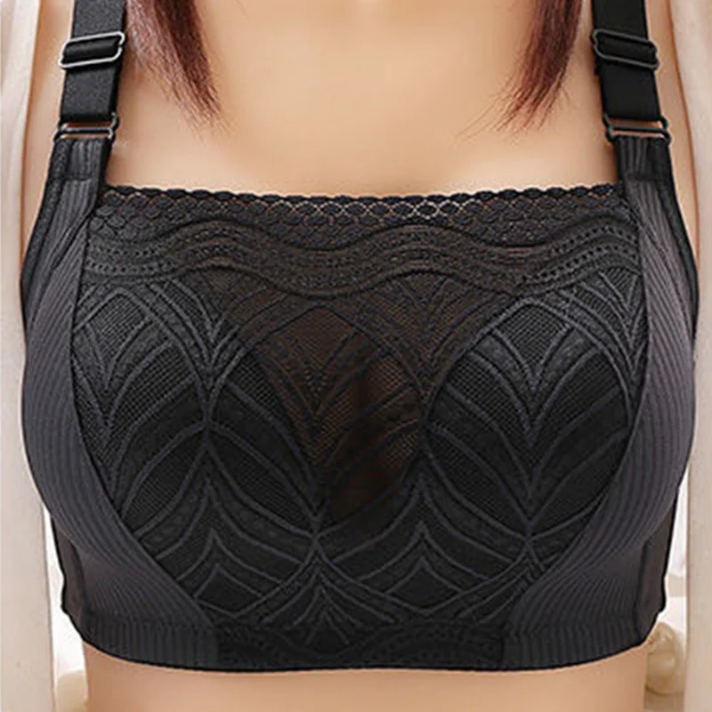 

Sexy And Beautiful Back Bra, Anti Sagging Lingerie, Large, Steel Free, Breathable, Thin, Seamless Bra, Comfortable