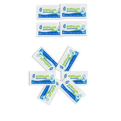 Advanced Burn Care Gel for Wound and Scar Treatment - First Aid Essentials with Fun Bandaids (10pcs)