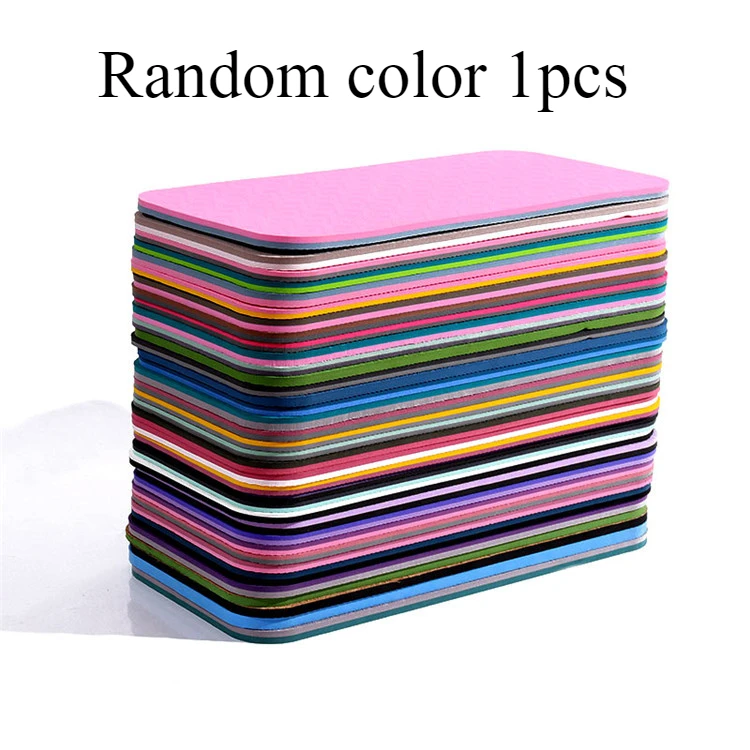 Polymères de yoga non ald, caoutchouc confortable adapté au sport, yoga et Pilates, longueur de 33cm