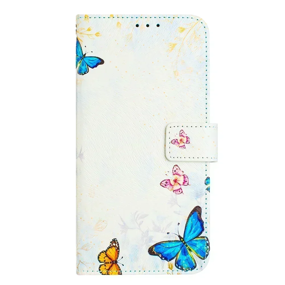 Elegant Leather Flip Wallet Phone Case with Card Holder Slots