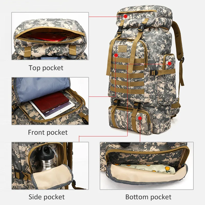 80L  賶,    ,  賶, 賶, ŷ, ķ,  賶, ߿ Ʈŷ, Mochila X5A
