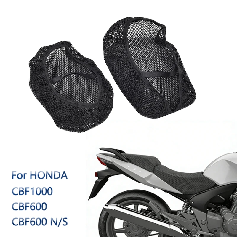 Honeycomb Mesh Motorcycle Seat Cover and Insulation Cushion Protector