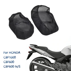 Honeycomb Mesh Motorcycle Seat Cover and Insulation Cushion Protector (Black)