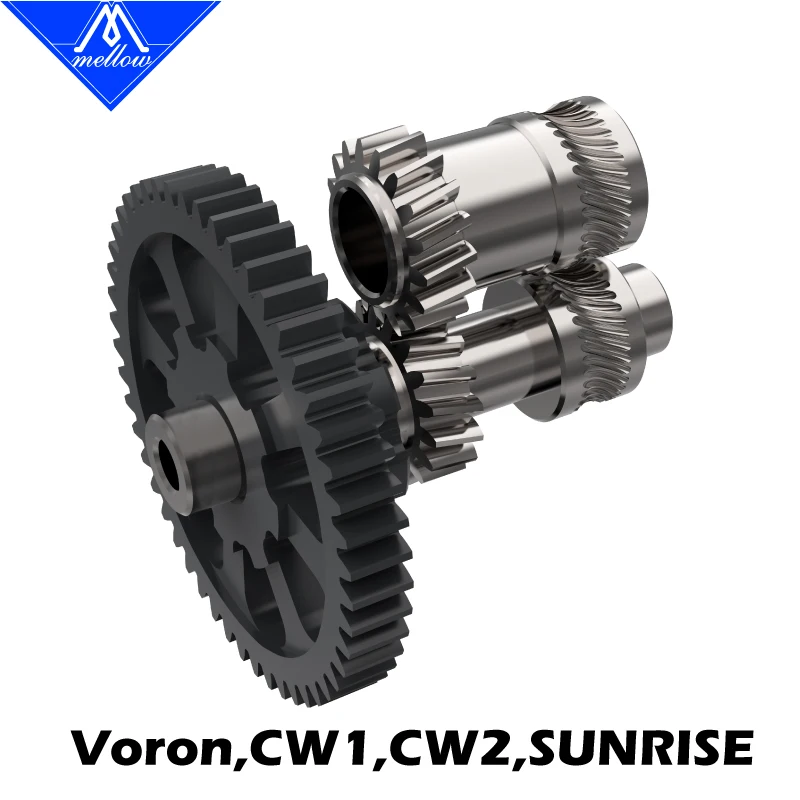 Mellow Faça Você Mesmo Integrated Shaft Direct Drive Isg Gear Kit para Ddg nf Sunrise Voron Cw1 Cw2 Extrusora 3d Printer Parts - Imagem 3