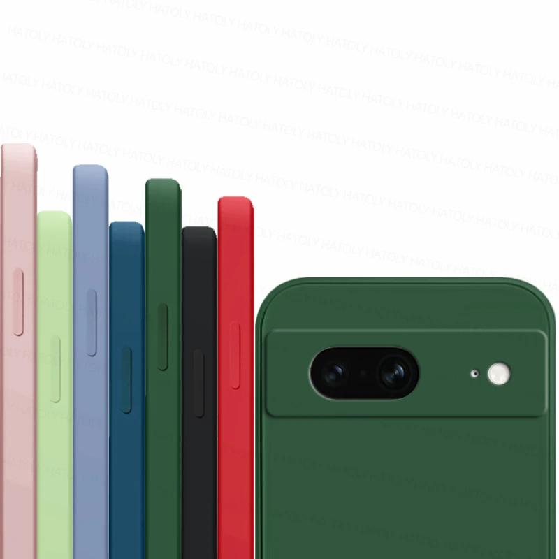 Per Google Pixel 7 Custodia Google Pixel 6A 6 7 Pro Cover Cover Posteriore Originale Antiurto In Silicone Liquido Tpu Cover Posteriore Google Pixel 7