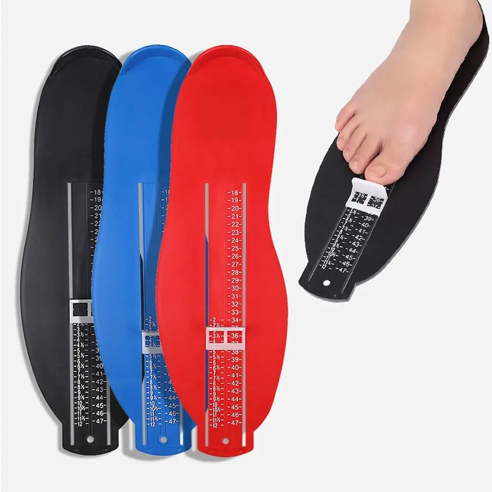 Portable UK Size EU Size Foot Measure Gauge Device Shoes Measuring Ruler Hanging Design Foot Care