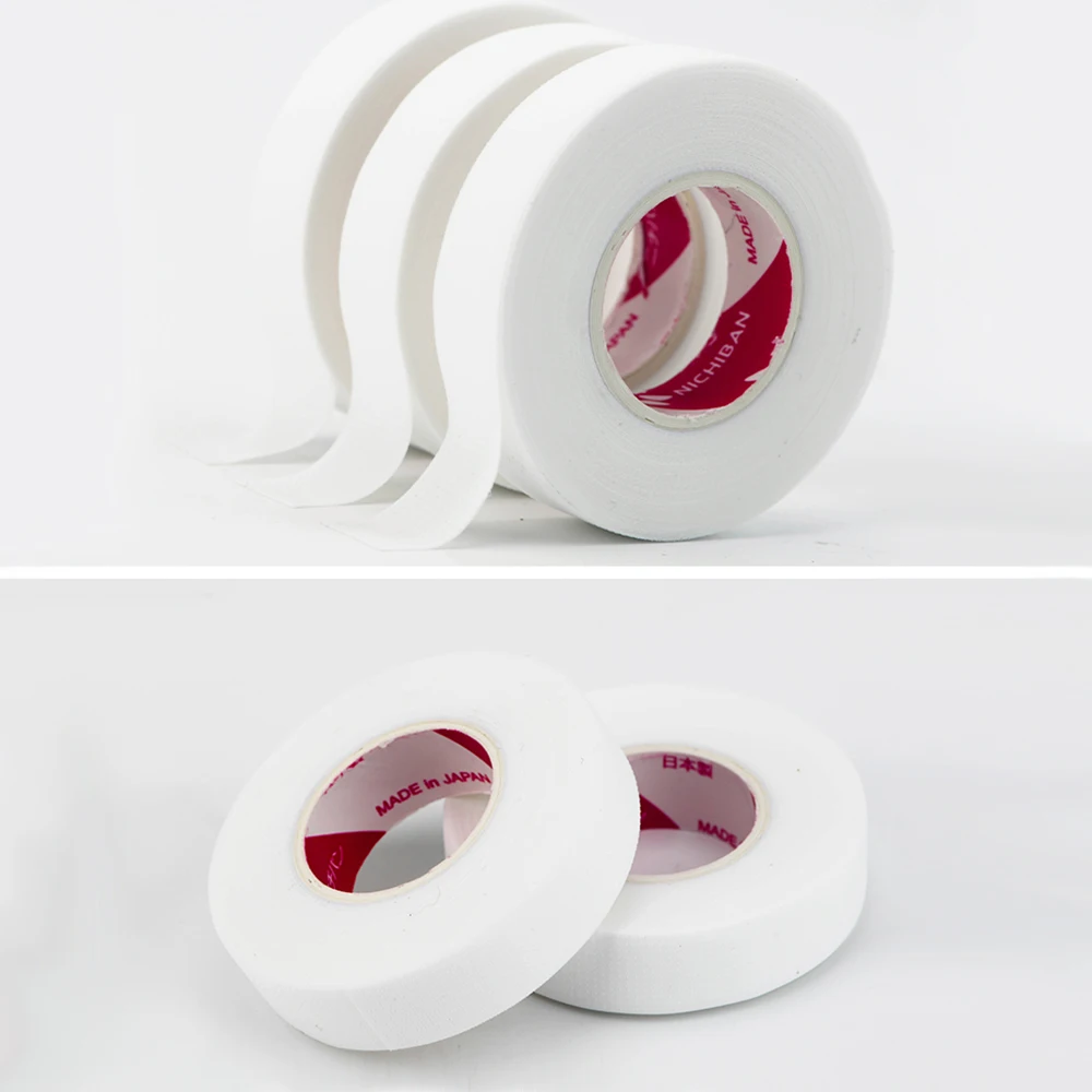 Description Picture 6 of item2/5Rolls Eyelash Extension Tape Under Eye Patches White Paper Breathable Easy To Tear Micropore Tape for Eyelashes Lash Tools 9M