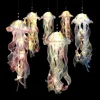 Gradient Jellyfish Light Decoration LED Light Festival Pendant Courtyard Lighting Handmade Light Small Night Light 4