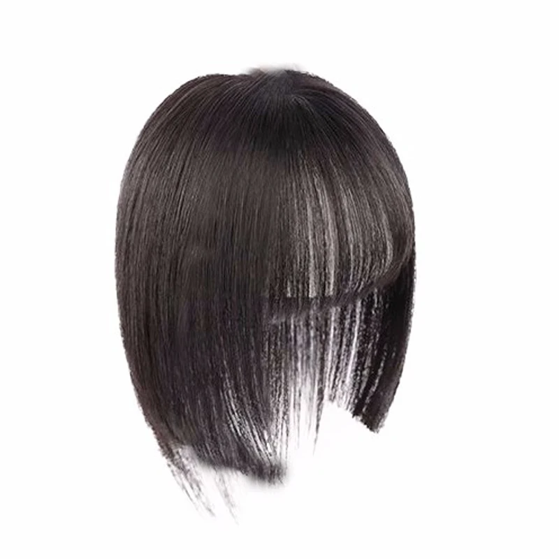 PAGEUP – frange de princesse pour femmes, synthétique 3D, coupe Hime, Clip, coiffure