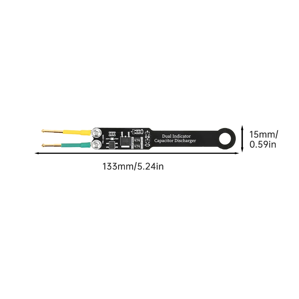 1PC Capacitor Discharge Pen AC/DC Switch Power Supply Repair Discharge Maintenance Tool AC8-380V/DC 12-540V