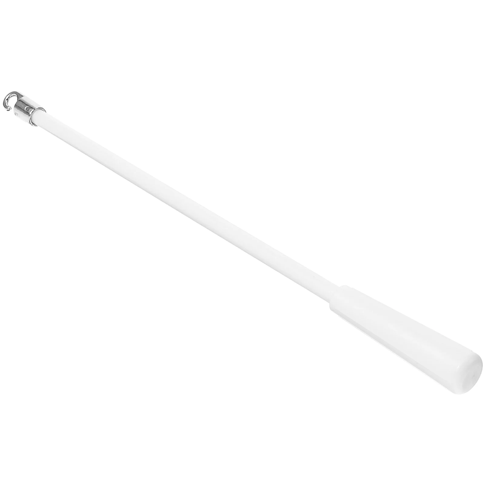Blinds Pleated Curtain Accessories Shutters Window Opener Pole Acrylic Pull Rod White Sheer 2