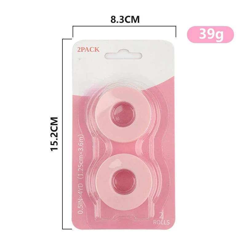 2PCS Micropore Lash Tape Eyelash Extension Supplies Transparent Breathable Easy To Tear Medical Tapes Lash Makeup Tool 3