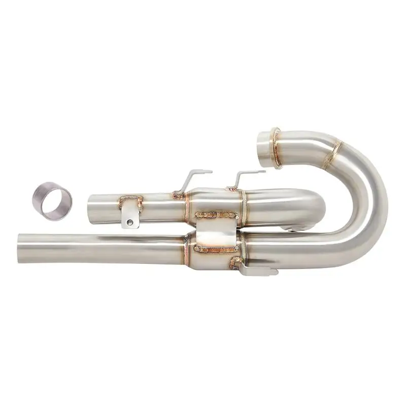 Connect Original Muffler For Triumph Scrambler 1200 XE XC 19-22 Motorcycles Exhaust Pipe Header Front Link Tube Stainless Steel - Image 4