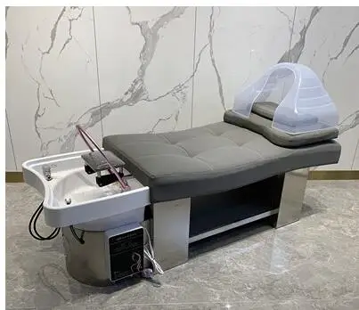 Massage shampoo bed barber shop special hair salon flushing bed beauty salon fumigation head treatment water circulating