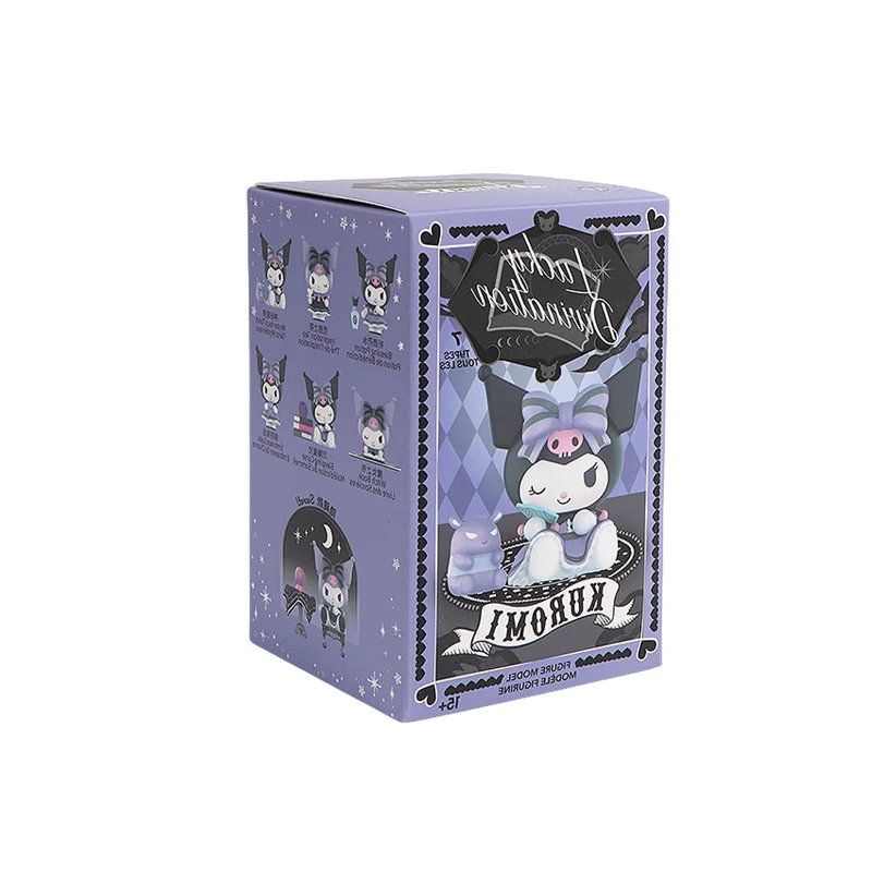 Kuromi Anime Figur Werwolf Serie Magie Festival Serie Sammlung Modell Desktop Ornament Blind Box Spielzeug Kinder Festival Geschenk – Detail 16
