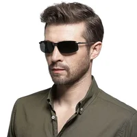 Smart Photochromic Sunglasses Driving Fishing Color Changing Sunglasses Men's Day and Night Vision UV400 Polarized Glasses - Image 2
