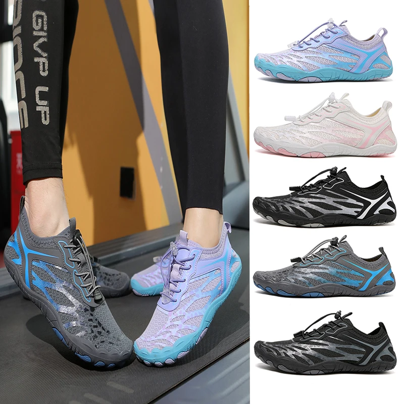 Summer Explosion] Lightweight Breathable Trail Shoes Multi-terrain Grip Outdoor Cross-country Wading Sneakers