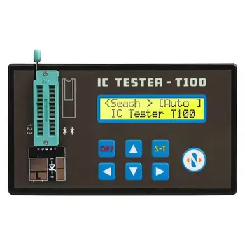 NUOVO! Tester Portatile Ricaricabile per Circuiti Integrati LED, Tester Digitale per Transistor, Diodi e Triodi, Rilevatore di Chip IC