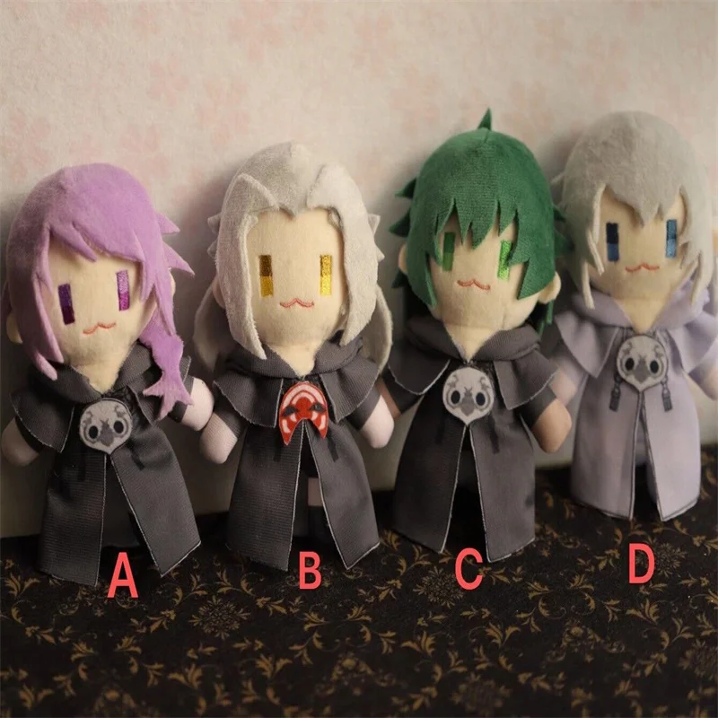 

Final Fantasy FF14 Hades Emet Selch Soft Plush 12cm Doll Stuffed Dress Up Cospslay Anime Toy Figure Xmas Gifts