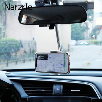 360 Degrees Car Rearview Mirror Mount Phone Holder 1