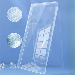 Slim Transparent Phone Case - Ultra Soft Silicone Protective Back Cover for Nubia Z70 Ultra (Clear)