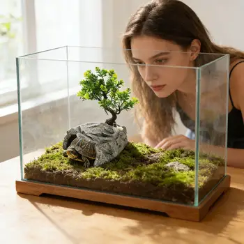 Resin Reptile Cave Shelter 2