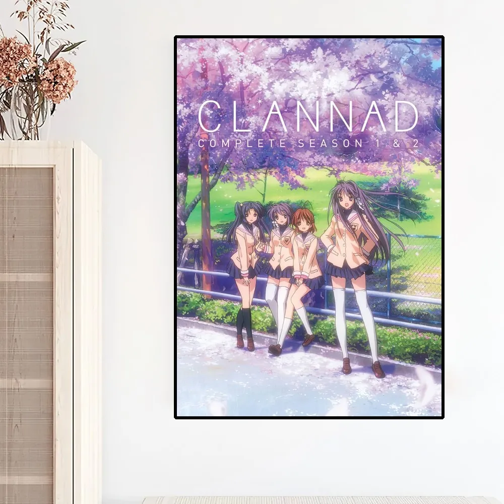 Anime CLANNAD: After Story Posters Animation Self-Adhesive HD Poster Kawaii  Girl Furukawa Nagisa Wall Sticker DIY Room Decor - AliExpress