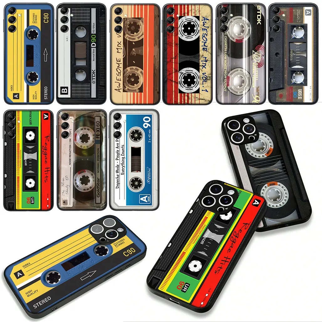 Retro Cassette Tape Phone Cover