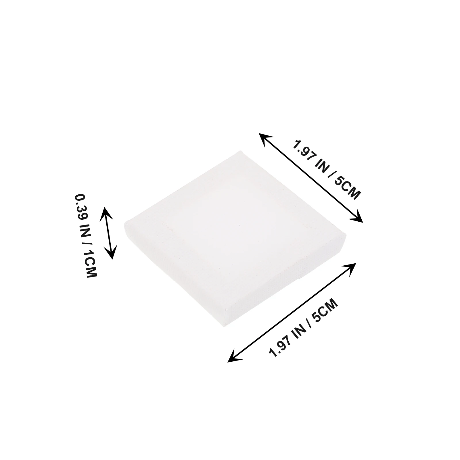 12Pcs Canvas Square Frame Oil Painting Square Drawing DIY Art Frames Canvases Blank Multifunction Boards Canvas Frames