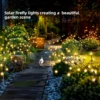 Solar Garden Lights Solar Firefly Lamp LED Swaying Solar Firefly Lights Solar Waterproof Garden Decorative Lights Festival Lamp 4