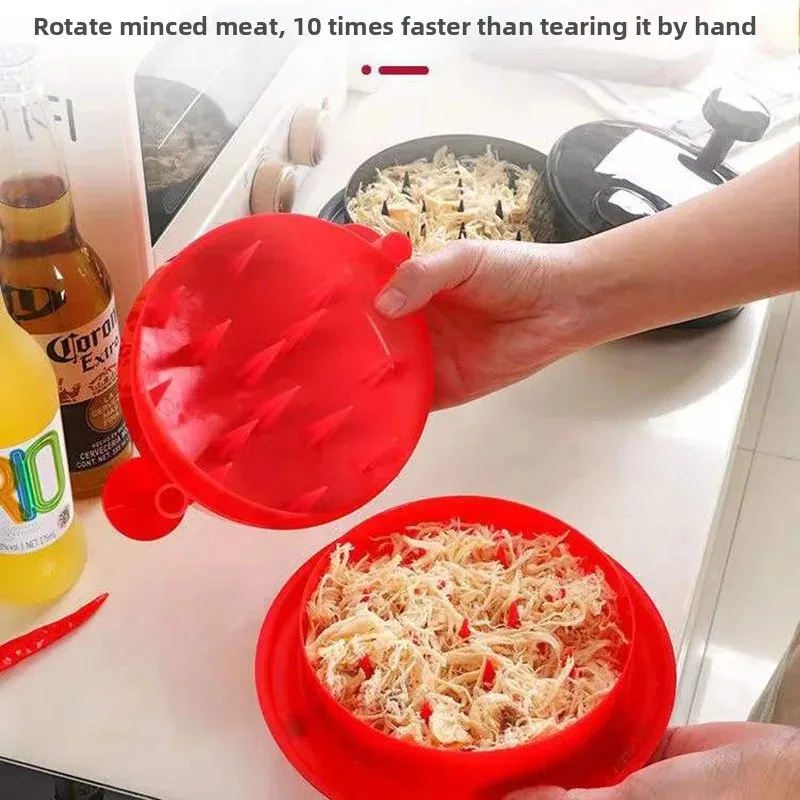 Separatore di carne di petto di pollo per uso domestico, utensile da cucina per preparare pappe per bambini, tagliare e separare la carne dal petto di pollo_voghion.com