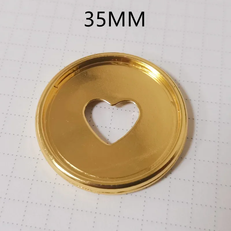 Binding Ring 30PCS35MM electroplating plastic binding CD DIY loose-leaf mushroom hole notebook disc buckle