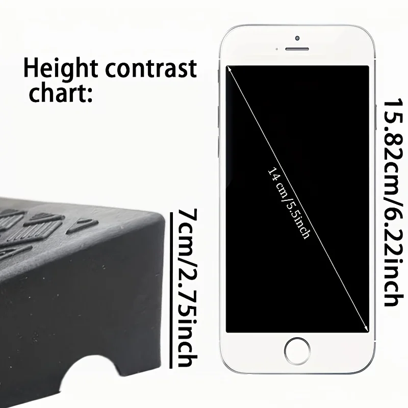 2PC Car Wheelchair Ramp, Portable Threshold Ramp for Pets/Seniors,Lightweight Durable Aluminum Mobility Aid for Home/Outdoor Use