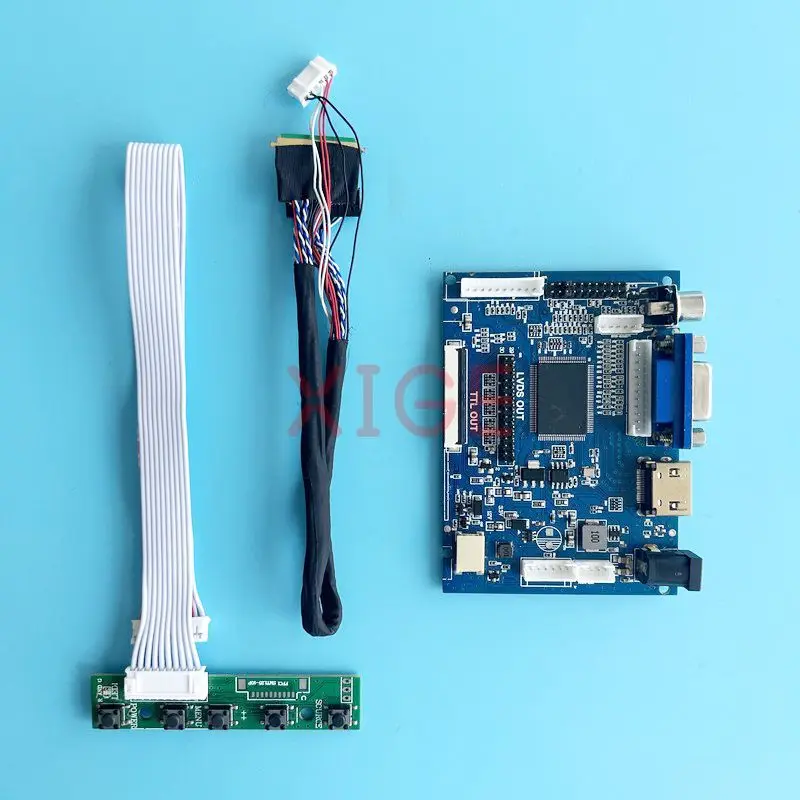 

Fit HSD101PFW2-A00/A02/B00 плата драйвера контроллера 10,1 "2AV VGA 40-контактный LVDS HDMI-совместимый 1024*600 ЖК-монитор, DIY модификация комплект