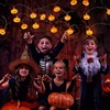 Halloween Lights Battery Operated Decorative Lights Pumpkin Lights For Indoor Outdoor Party 6