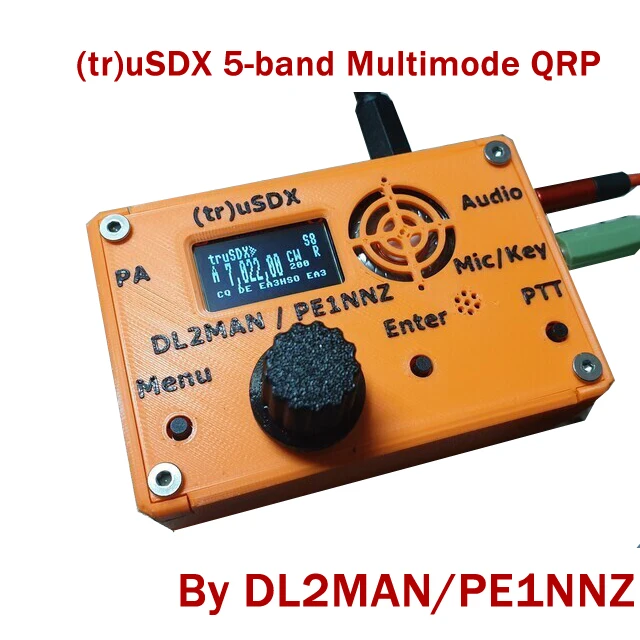 uSDR uSDX SDR HF QRP Transceiver (tr) usdx transceiver 5-band Multimode by PE1NNZ and DL2MAN |