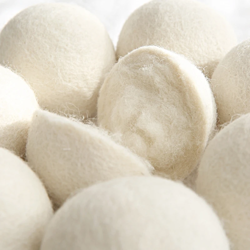 6pcs Drying Machine Wool Drying Felt Ball Removing Static Electricity From Fabric Dryer Laundry Balls Practical Wool Ball