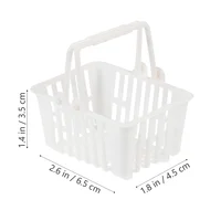 12 Pcs Toy Mini Shopping Basket Plastic Toys Small Baskets 65X45X35CM Simulation Handheld Pink Kids Child Baby 2