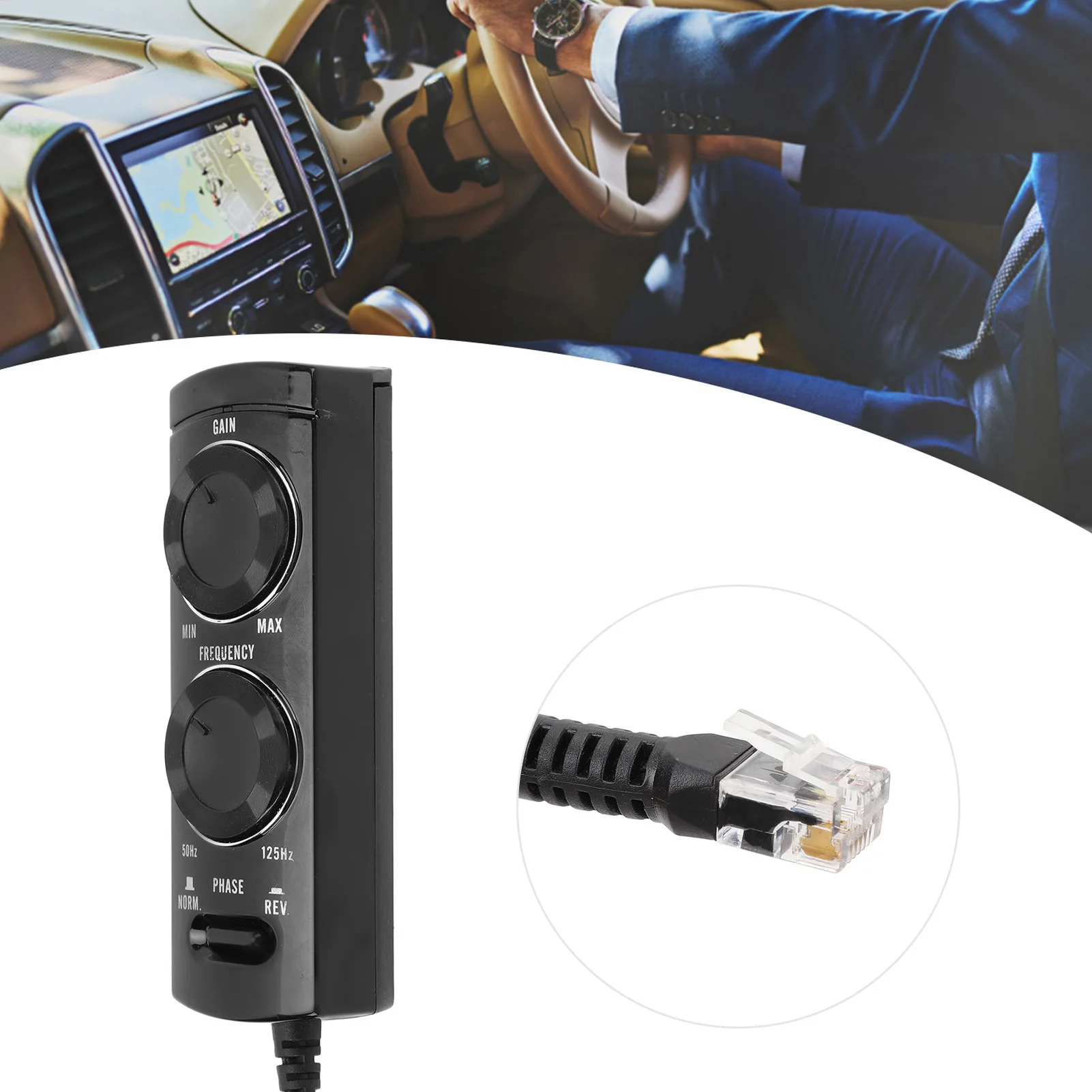 Ultra-Thin Car Stereo Subwoofer Control Cable Tool
