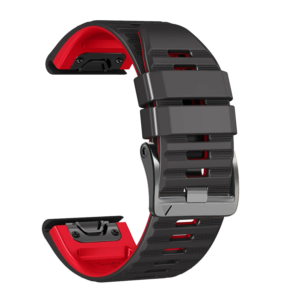 QuickFit Silicone Watchband Bracelet - Premium Strap for Garmin Fenix & Enduro Series