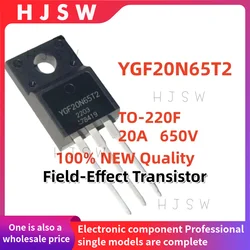 High - Quality 650V 20A TO - 220F Field - Effect Transistor (10/20/30PCS) - YGF20N65T2 (20PCS)