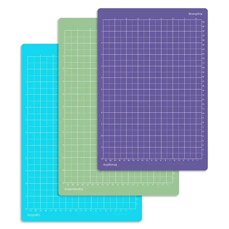 Cutting Mat 8.5in X 12in Cutting Mat for Cricut Joy Xtra (StandardGrip, LightGrip, StrongGrip 3 Mats) Variety Adhesive Cutting Mats