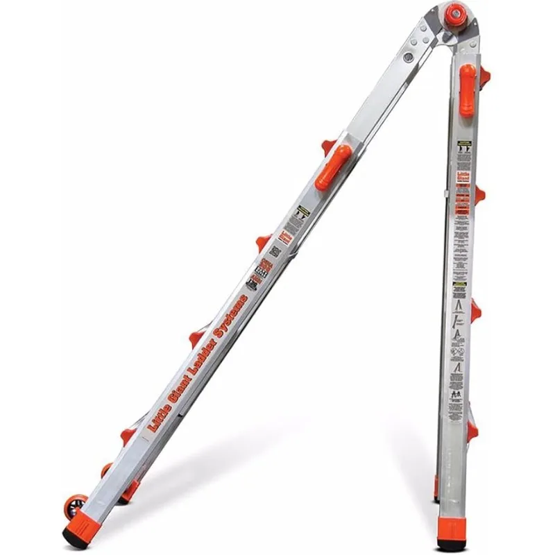 

Velocity with Wheels, M22, 22 Ft, Multi-Position Ladder, Aluminum, Type 1A, 300 lbs Weight Rating, (15422-001)