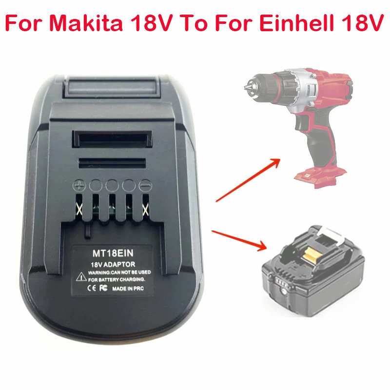 Adapter (adapter) For Makita Lxt 18v Battery-to The Einhell 18v Tool -  Power Tool Accessories - AliExpress